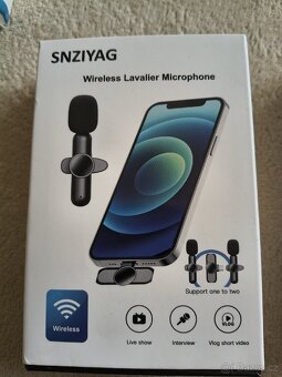 Nový bezdrátový mikrofon iPhone youtuber - 2