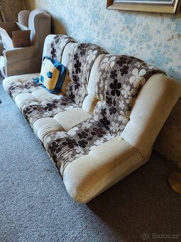 Rozkládací gauč + křeslo - 2