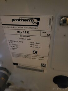 Elektrokotel Protherm Ray 18k - 2