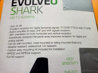 TV anténa - Evolveo Shark - 2