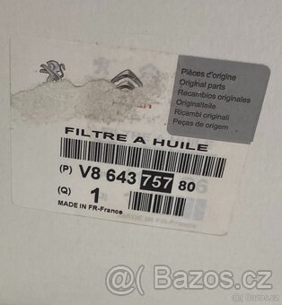 Držák filtru Peugeot Citroen - 2