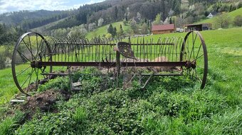 Obraceč sena, hrabač sena, secí stroje - 2