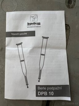 Nepoužité berle podpažní Handicap DPB 10 - 2