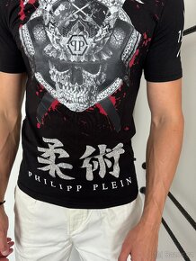 Pánské tričko PHILIPP PLEIN (černé) vel. M - 2