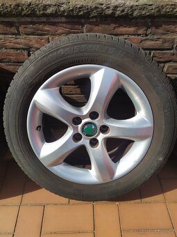 Alu kola 15 " orig Škoda Fabia 5x100 - 2