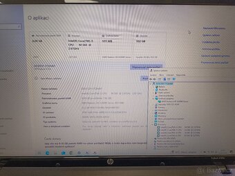 velký 17" notebook HP, CPU i5, grafika AMD HD6300M, 8GB RAM - 2