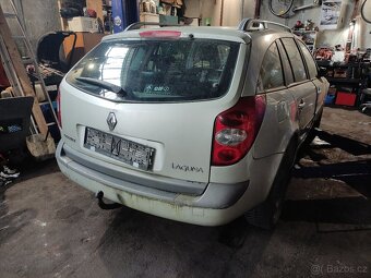 Celé auto na díly Laguna 2 1.9 dCi 88 kW, 6 kvalt, polokůže - 2