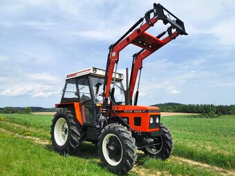 ZETOR 6245 S ČELNÍM NAKLADAČEM S TP A SPZ - 2