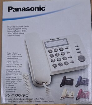 Panasonic KX TS520FXW, bílý - 2