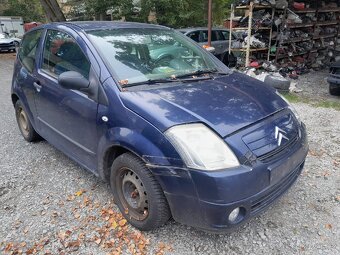 Citroën C2, 1.1i benzín, motor typ HFX, na náhradní díly - 2
