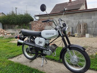 Prodám moto Simson S51 Enduro - 2