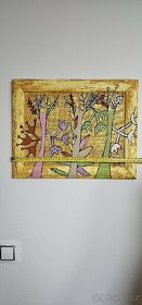 barevný obraz Květiny ve váze - 2