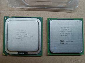 CPU pro Socket 775, 939, AM2, 478B - 2
