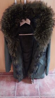 Zimní parka s kožesinou - 2