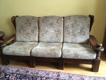 Sedačka masiv- holandský nábytek - 2