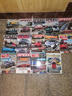 Set Autočasopisů (14 ks) – Převážně staré vydání - 2