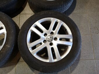 Vw Golf, Caddy alu + letní 205/55/16. - 2