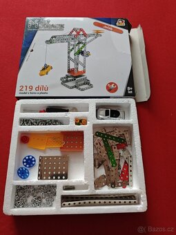 Malý mechanik stavebnice Jeřáb - 99Kč - 2