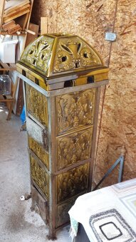 Starožitná krbová kamna - 2