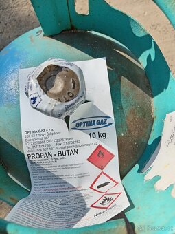 Propan-butan láhev 10kg plná - 2