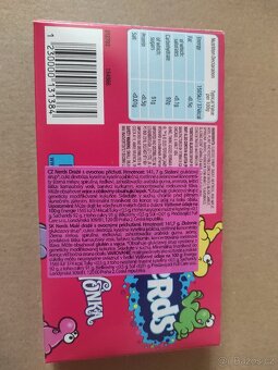 8x Bonbóny (dražé) NERDS Candy Fruits 141,7 g - 2