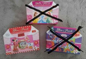Třpytkové Puzzle Disney Minnie, Daisy - velké dílky - 2