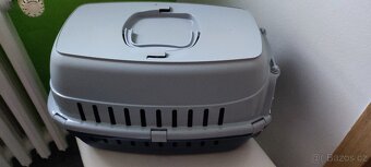 Přepravka Dog Fantasy Carrier 51cm modrá - 2