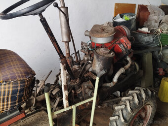 Traktor domácí výroby - 2