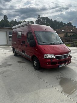 Obytný Fiat Ducato 2.3jtd, klima, r.v.2003 - 2