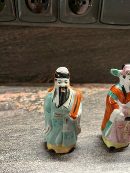 Porcelánové asijské sošky - 2
