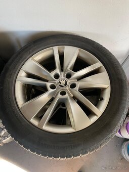 Prodám 4x Alu kolo Triton 18" Kodiaq I - 2
