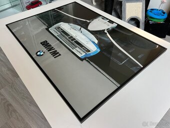 ORIGINÁL BMW plakát v rámu A1 BMW M1 a CONCORDE - 2