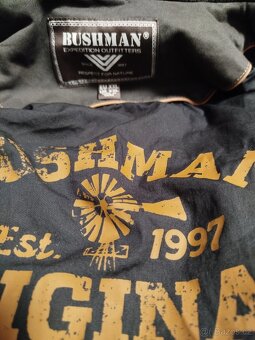 Bushman khaki, oranžová obšívka 2XL - 2