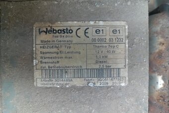 Webasto Thermo top c - 2