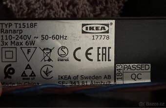 Bodové stropní světlo Ikea Ranarp - 2