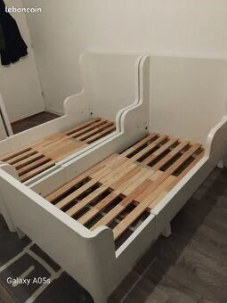 Prodám dvě rostoucí dětské postele 80cm x 200cm - 2