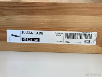 Postel Ikea Sultan Lade 140 cm - odvoz specha - 2