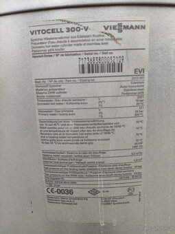 Použité topné těleso Viessmann Vitoladens 300-T Vitocell 300 - 2