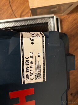 Aku šroubovák BOSCH GSB 18V-150 C, NOVÝ - 2