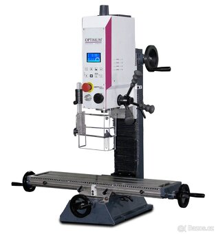 Přesná vrtačko-frézka s plynulou regulací otáček - 2