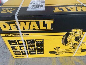 Aku pokosová pila DEWALT DCS365N 184mm - 2