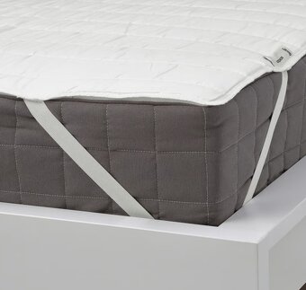 Prodám kompletní postel IKEA BRIMNES 180x200 cm s matrací a - 2