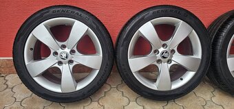 Originál alu Škoda O2 Pegasus 5x112 225/45 R17 - 8mm - 2