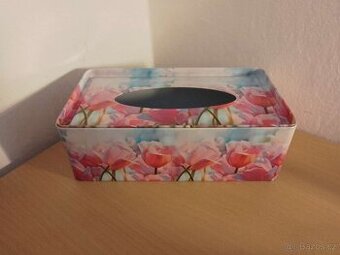 Krabička na ubrousky - Tulipány - 2