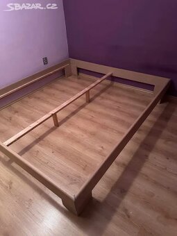 Postel 180x200 + čelo postele - 2