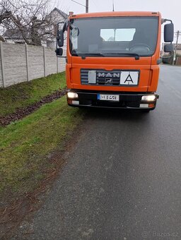 Hákový nosič kontejnerů Man TGL 10.180 - 2