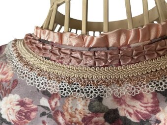 dámské dirndl, selské šaty vel. XS - 2