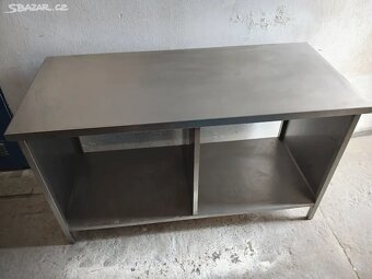 Nerezový stůl 155x70cm - 2