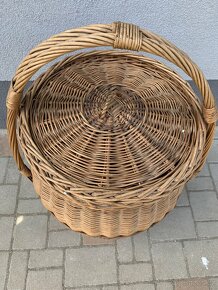 Proutěný koš - 2