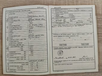 Technický průkaz - 2